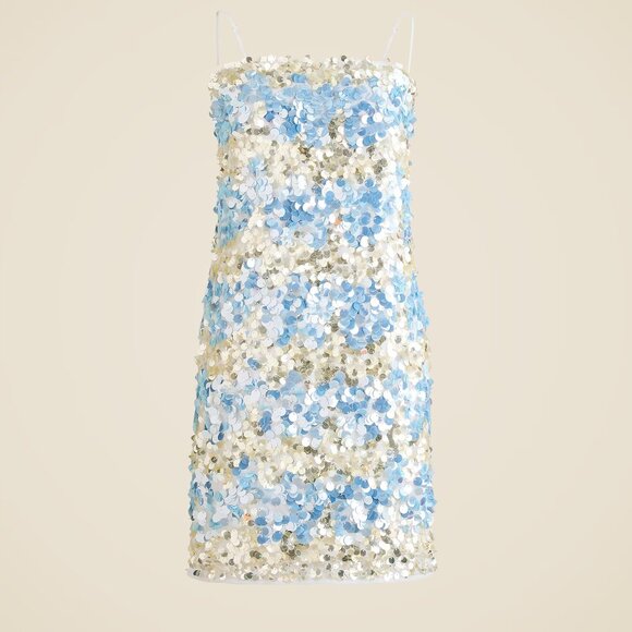 NWT J Crew Collection Sequin-Embellished Mini Dress - Picture 1 of 2